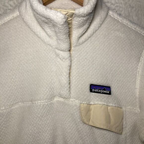 Vtg Patagonia Synchilla T Snap Fleece Sweater Women Size Small Pullover Gorpcore - Picture 2 of 9